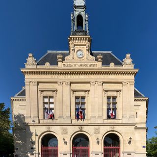 Town hall of Paris 20th arrondissement