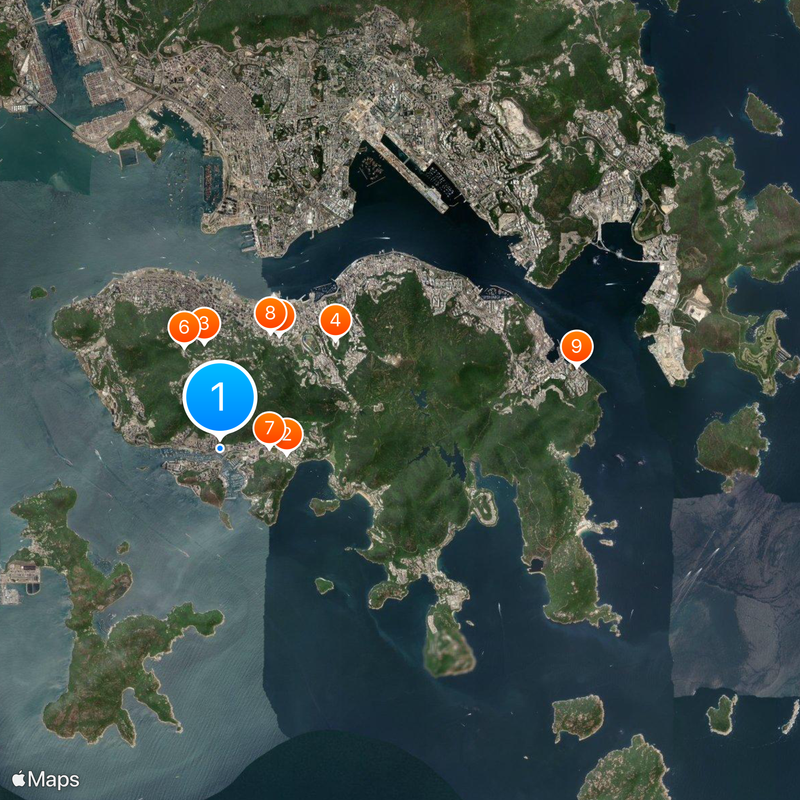 Southern District Karte