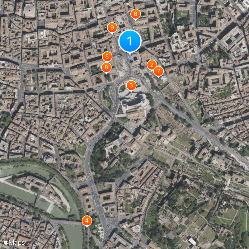 Italian Data Protection Authority Map