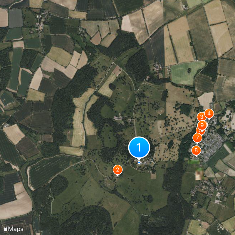 Ickworth House Mappa