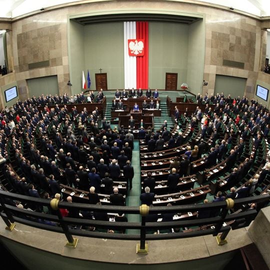 Sessions chamber in Sejm