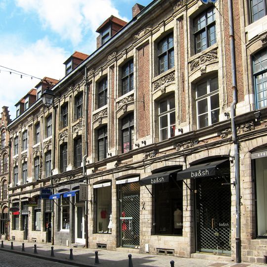 Maisons, Rue de la Monnaie