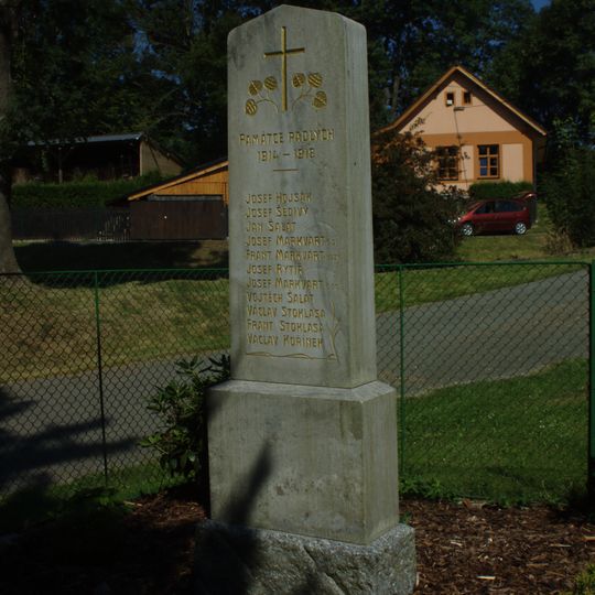 Pomník padlým v Mašovicích