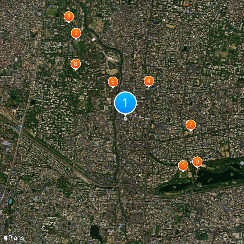 Kalighat Kali Temple Mapa