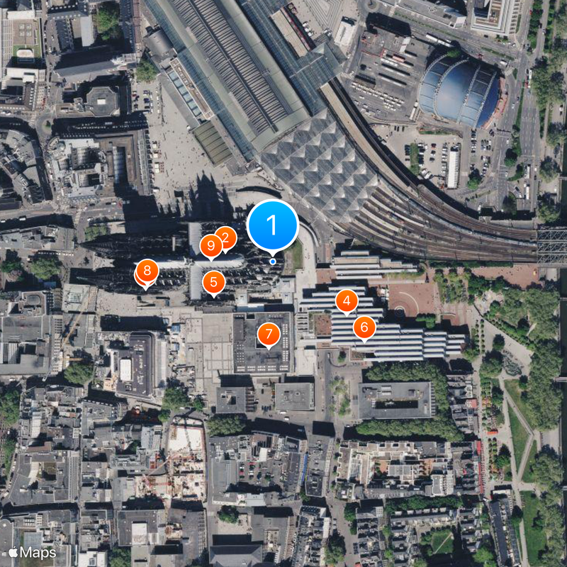 Shrine of the Three Kings Map