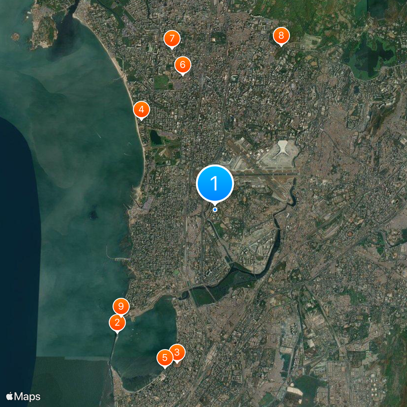 গ্র্যান্ড হাইয়্যাট মুম্বাই Map