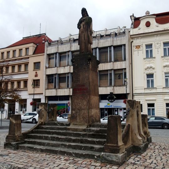 Monument to Jan Hus in Beroun