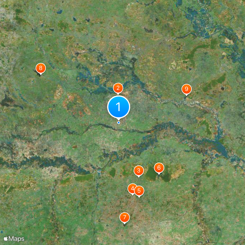 Tung Kula Rong Hai Map