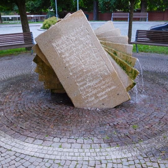 Fountain "Manuscripts"