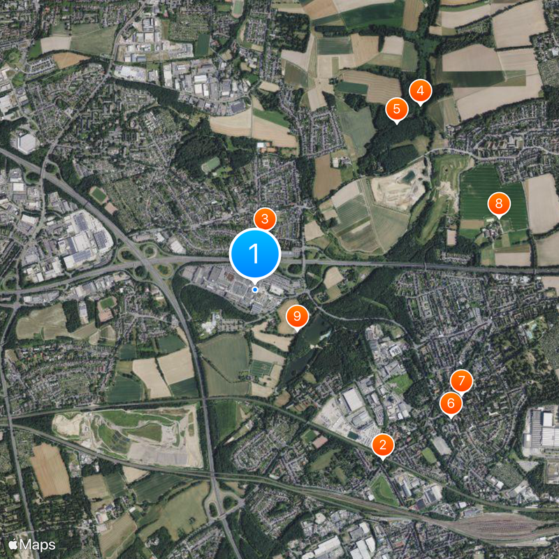 Ruhr-Park Map