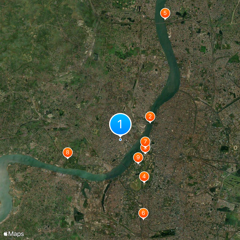 Distretto di Howrah Mappa