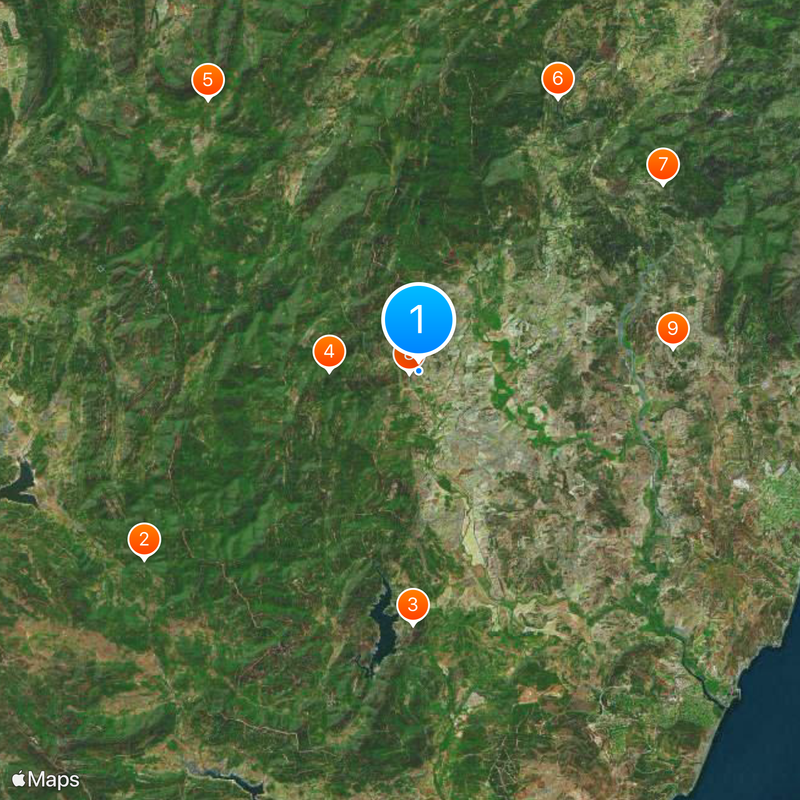 Jimena de la Frontera Map