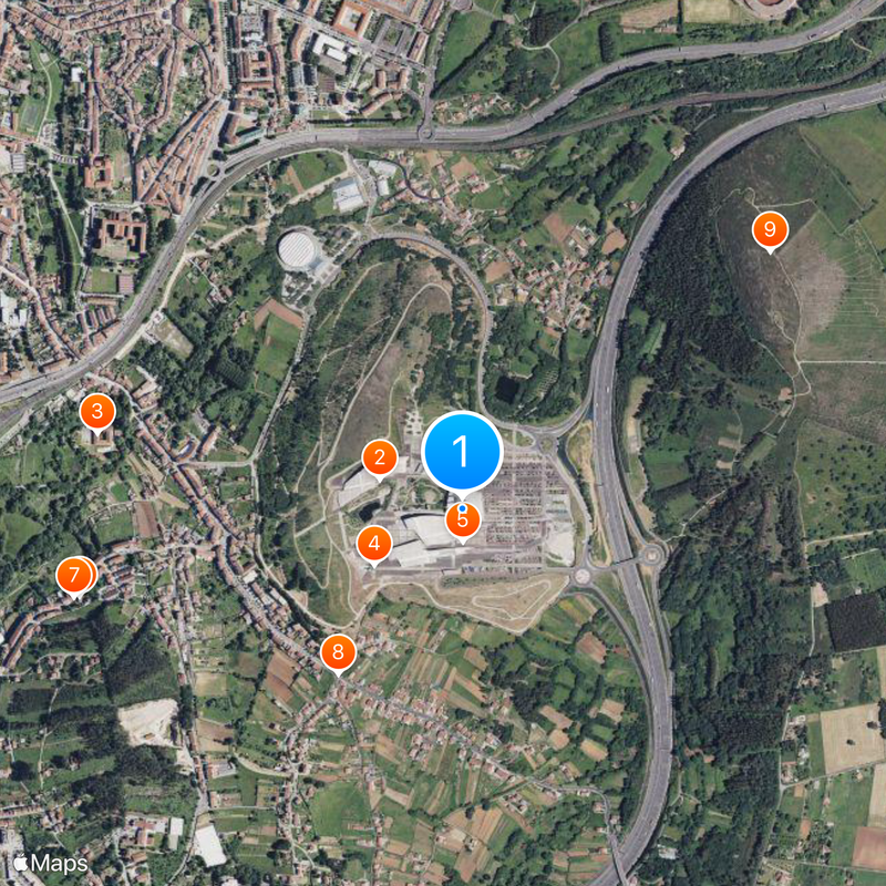 City of Culture of Galicia Kaart