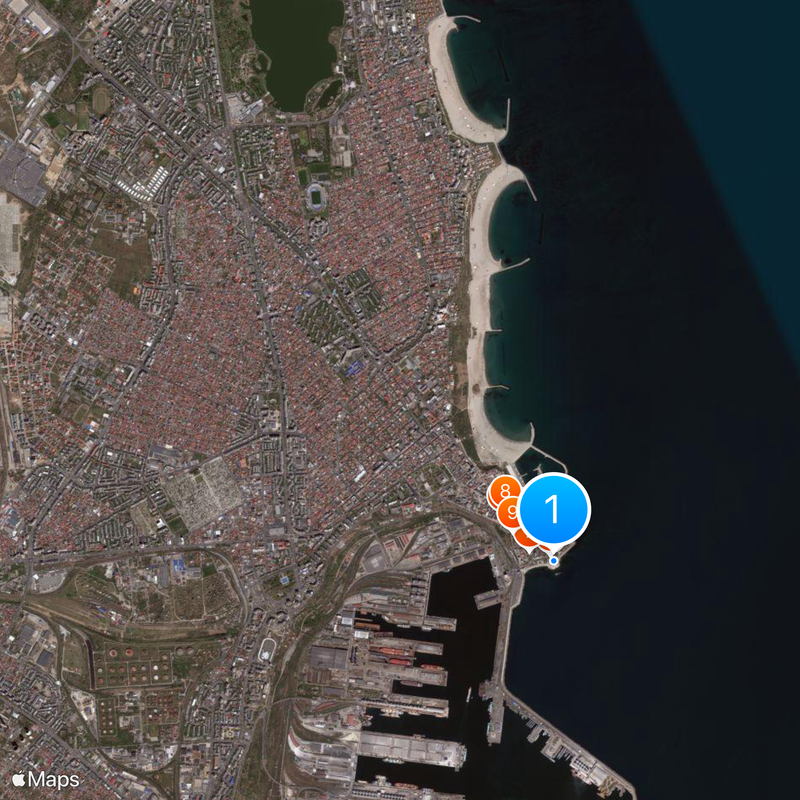 Constanța Casino Mapa