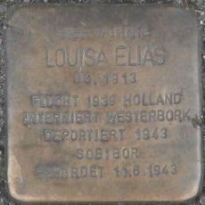 Stolperstein en memoria de Louisa Elias