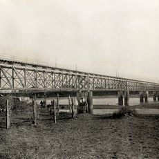 Puente ferroviario Biobío en Coihue