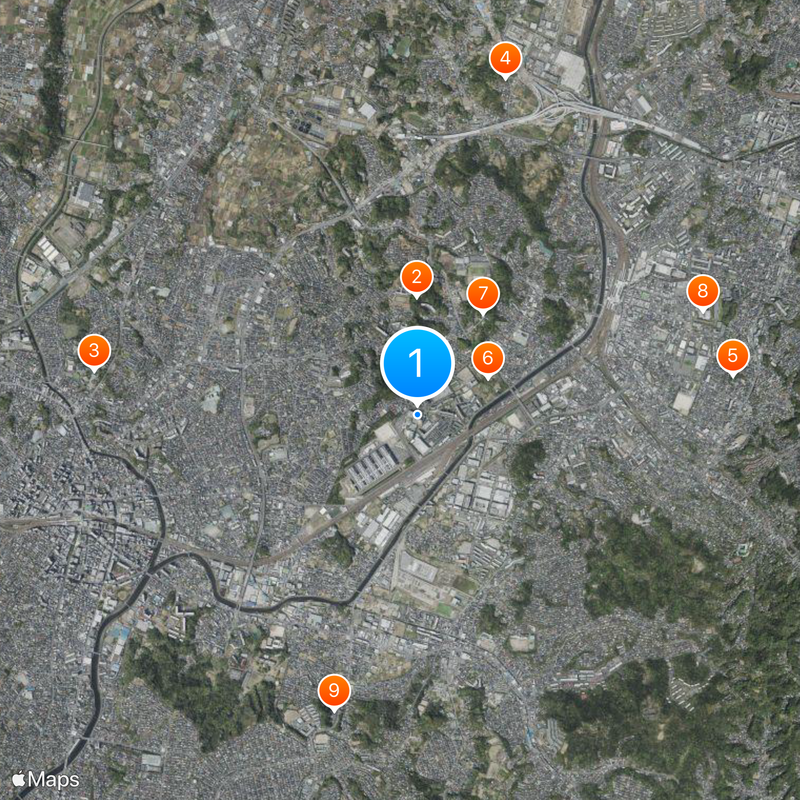 Shonan Kamakura General Hospital Map