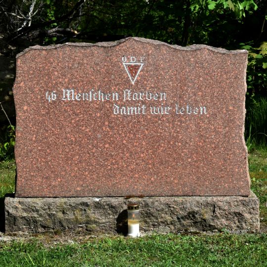 Memorial stone for the victims of fascism