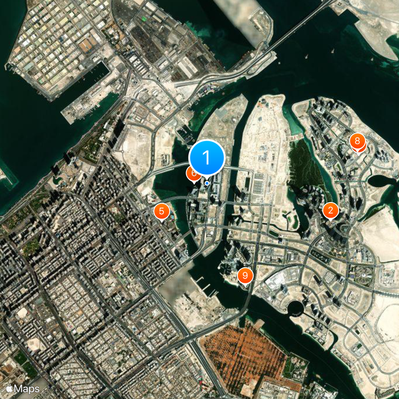 Abu Dhabi National Energy Company Map
