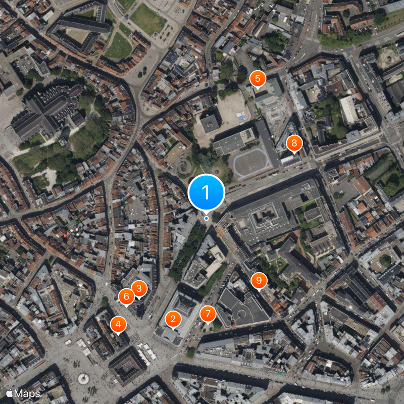 University of Lille Map