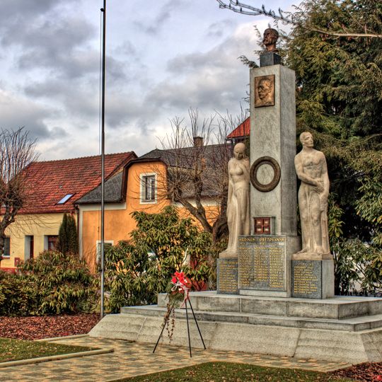 World wars memorial in Horní Cerekev