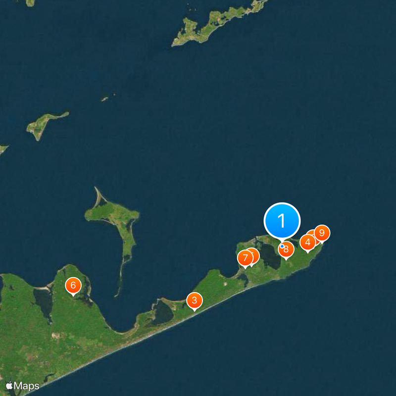 Montauk Air Force Station Map