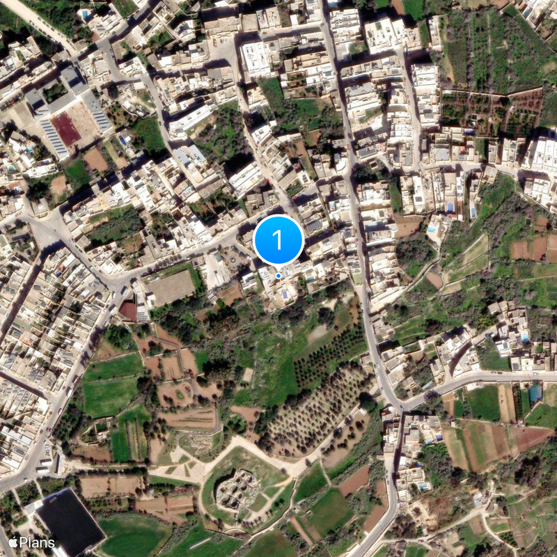 Megalithic Temples of Malta Map