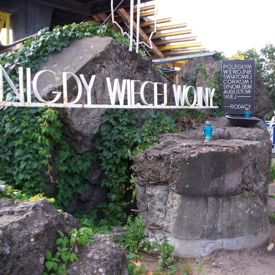 No More War Monument in Augustów
