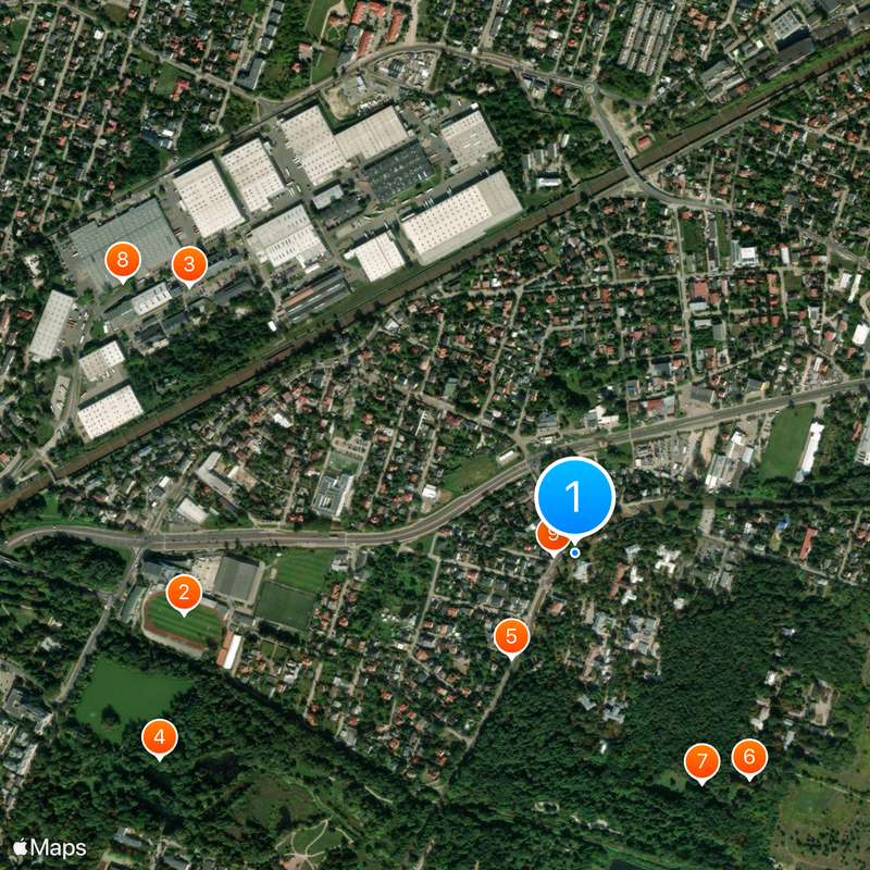 Szpital Tworkowski Mapa