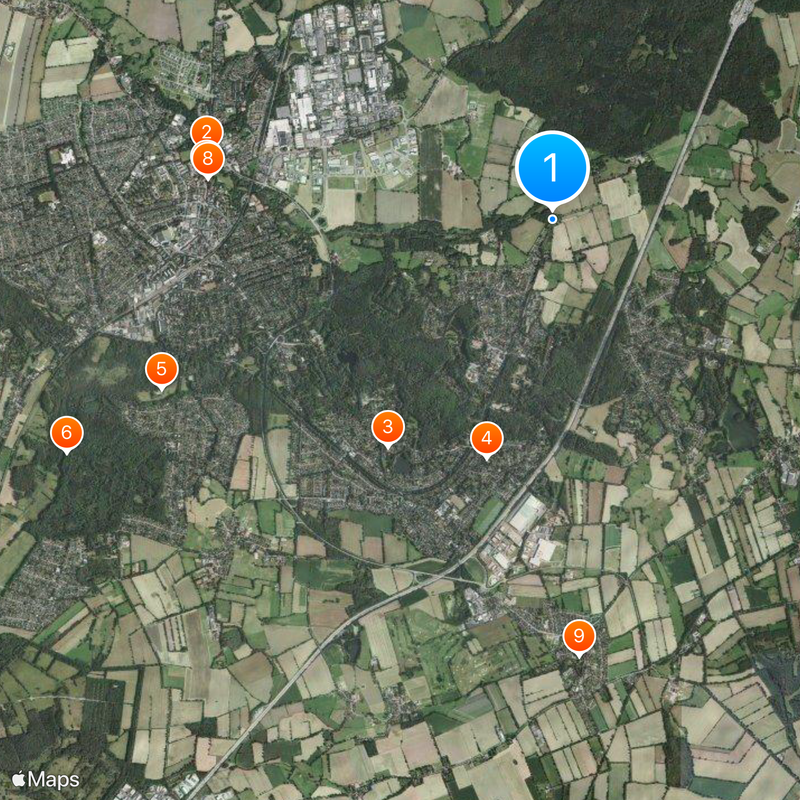 U-Bahnhof Beimoor Map