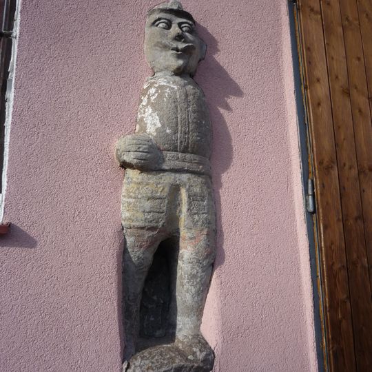 Statue of knight Roland in Štoky