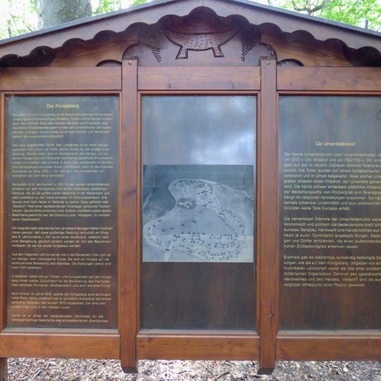 Urgeschichtliche Höhensiedlung und Wallanlage Königsberg