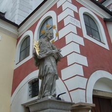 Statue of John of Nepomuk in Pelhřimov, Masarykovo náměstí