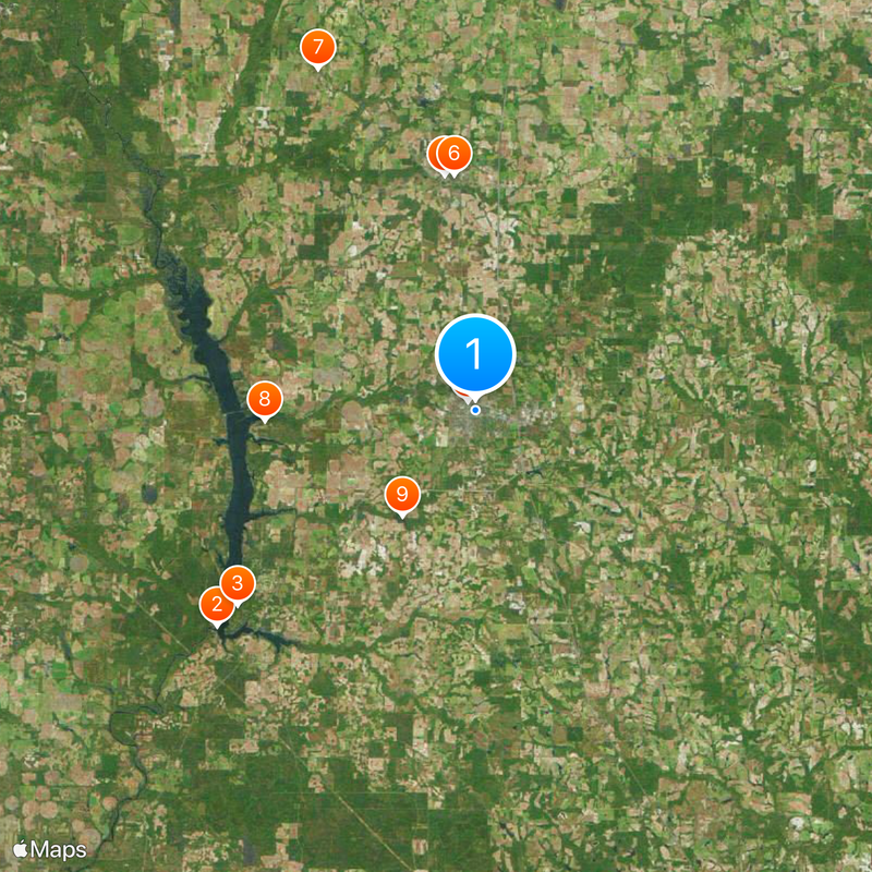 Cordele Map
