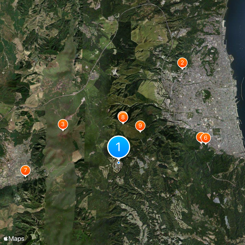Kijima Kōgen Park Map