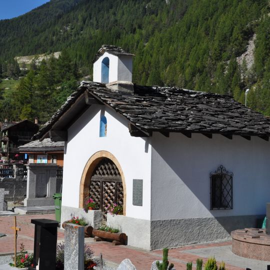 Cemetery, Chapel St-Théodule and St-Sébastien