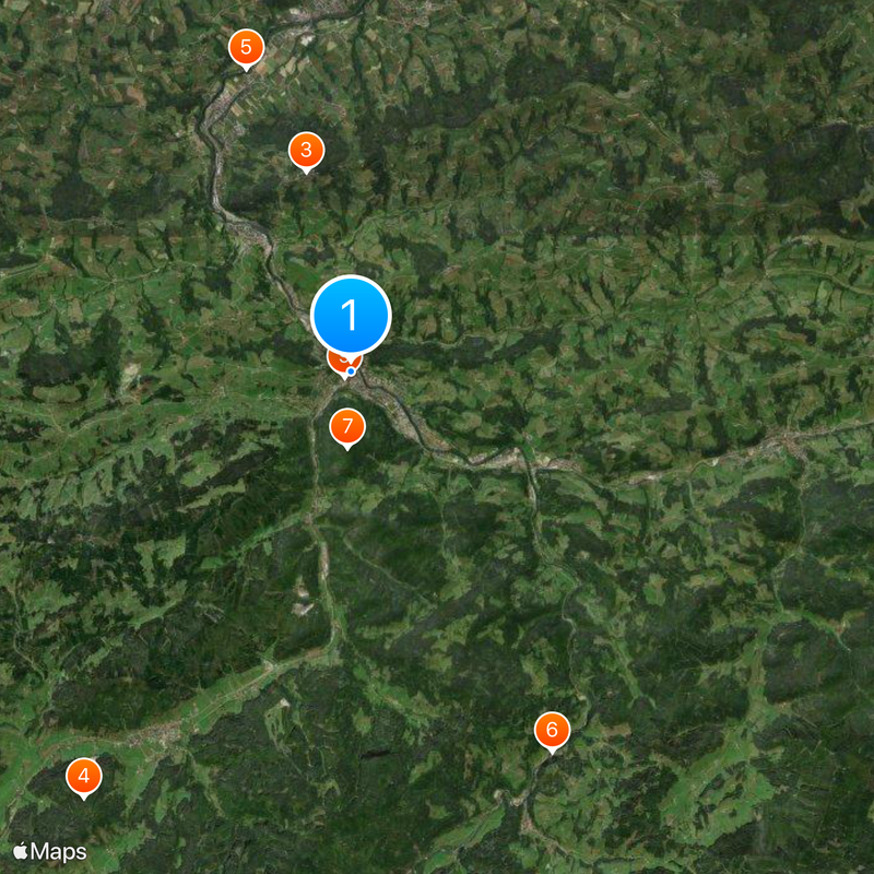 Waidhofen an der Ybbs Mappa