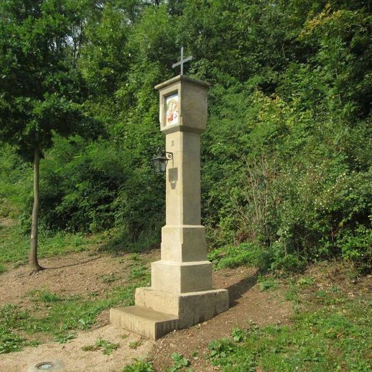 Křížová cesta u Radnic - 9. zastavení