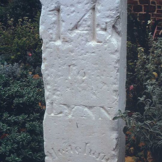 Milestone, opp. Manor Road