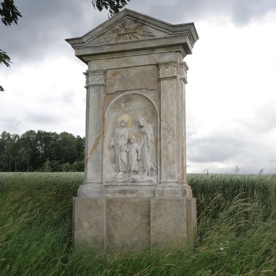 Chapel-shrine with a relief of Holy Family