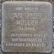 Stolperstein en memoria de Karl Josef Müller