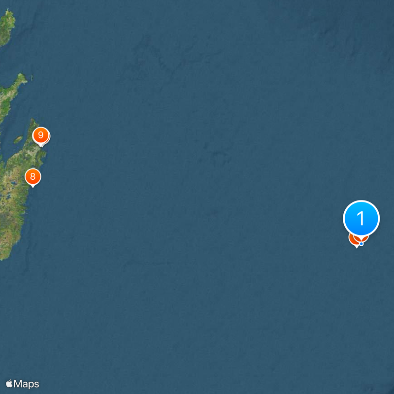 Hibernia oil field Map