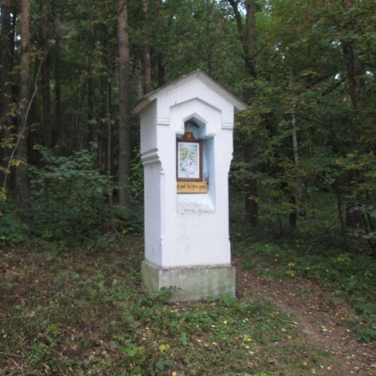 Kaplička na křížové cestě na Dunajovické hoře - 9. zastavení
