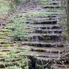 Sinterterrassen an der Lillach ESE von Weißenohe