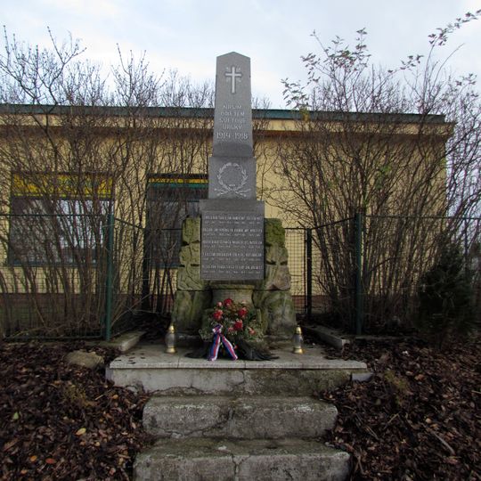 Památník obětem 1. sv. války v Petrovicích