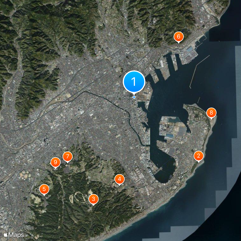 Shimizu Station Map