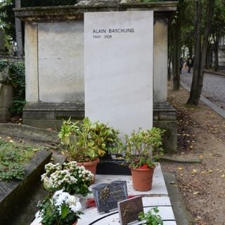 Alain Bashung's tomb