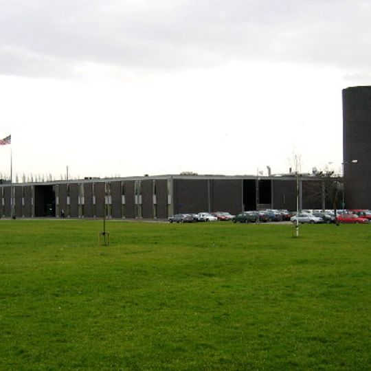 The Cummins Engine Factory Including Chimney