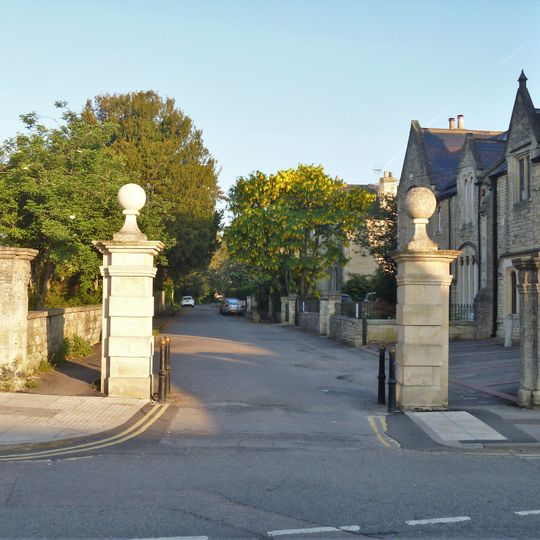 Gate Piers At Entrance To Place Road