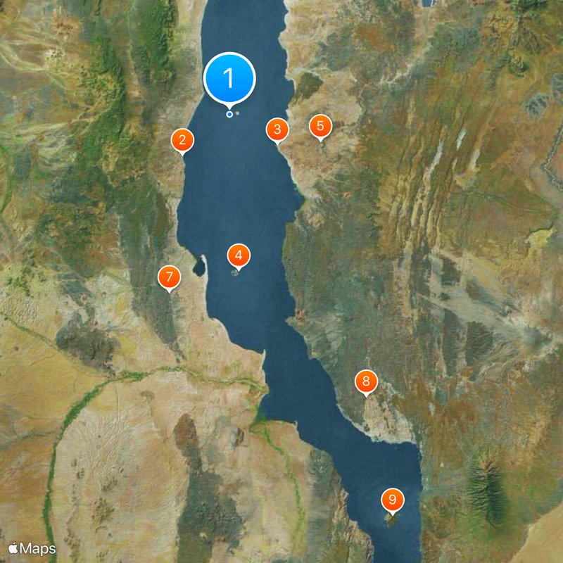Lake Turkana Map